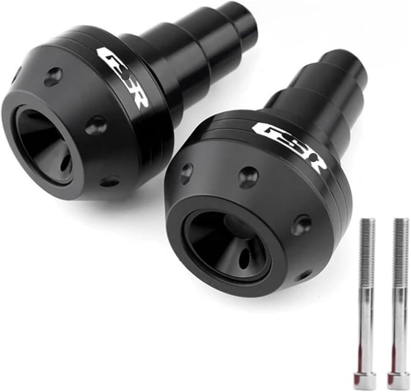 Black Motorcycle Frame Slider Crash Protection Compatible with Suzuki GSR400 GSR600 GSR750 - Image 1